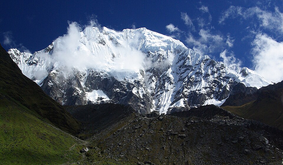 Nevado Salkantay en la ruta