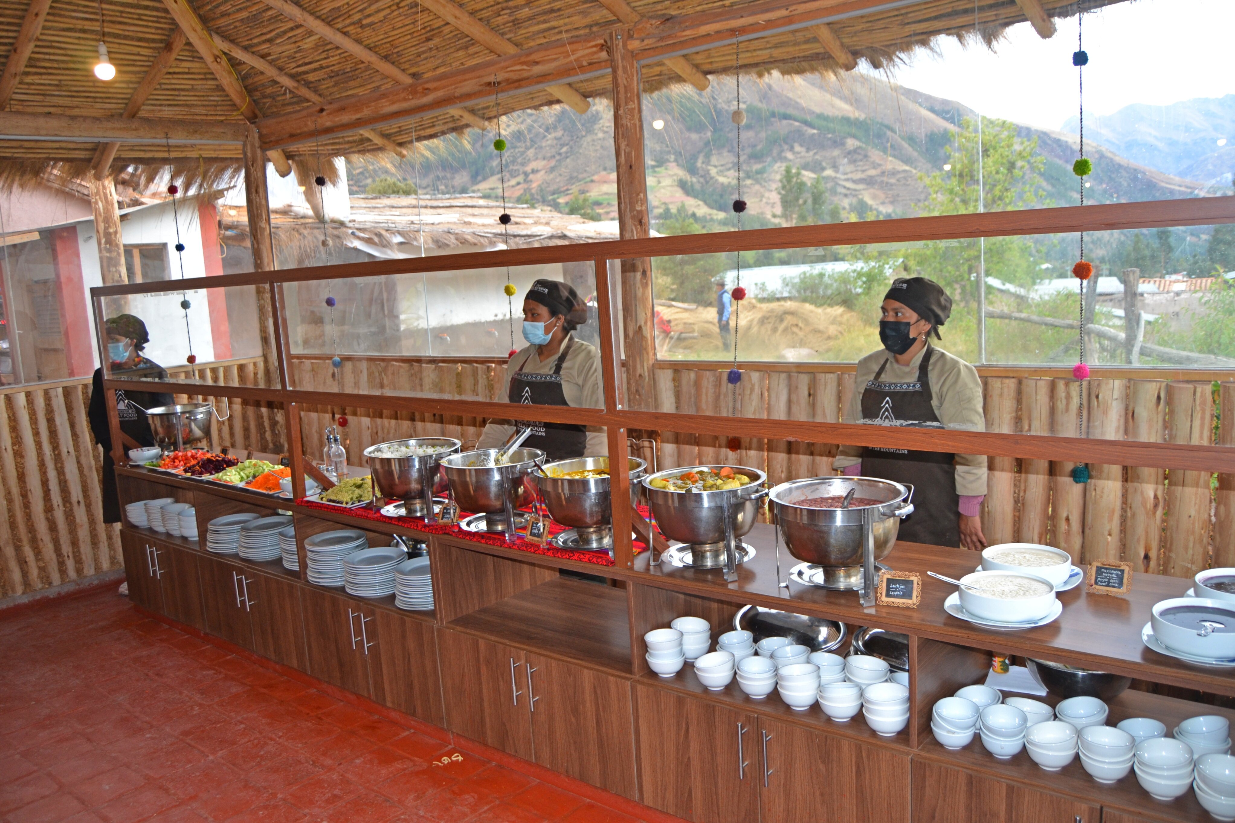 Desayuno buffet en Cusipata