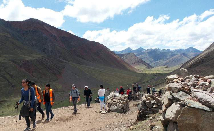 Descenso desde Vinicunca